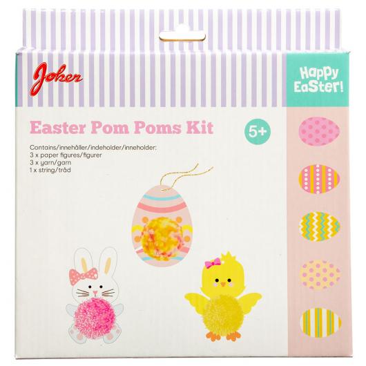 Påskpyssel Pom Pom Kit