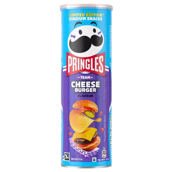 Pringles Cheese Burger 165 g Limited Edition