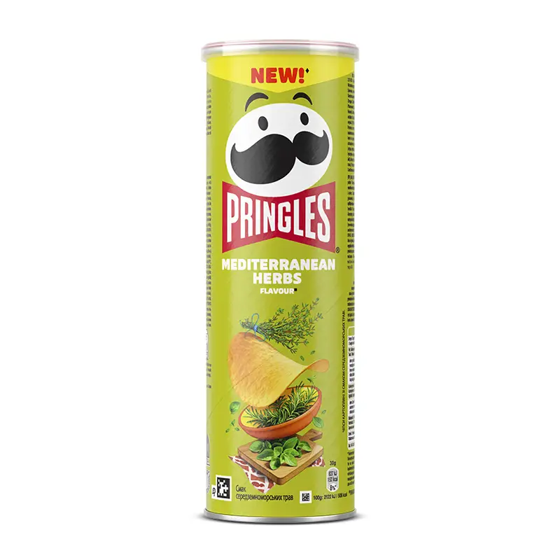 Pringles Mediterranean Herbs 165 g