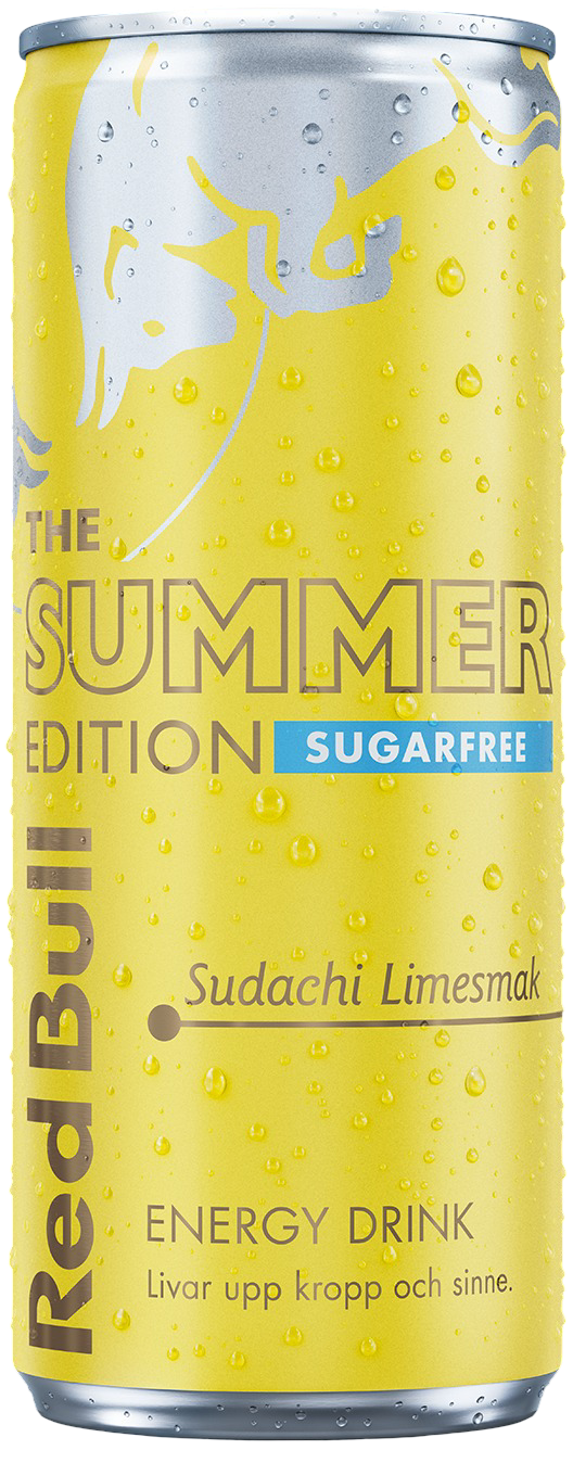 Red Bull The Summer Edition - Sugarfree - Sudachi Limesmak 250 ml