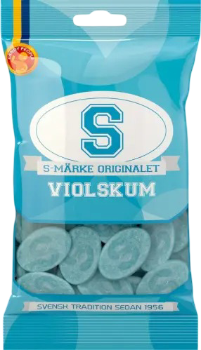 S-Märke Surt Violskum 70 g