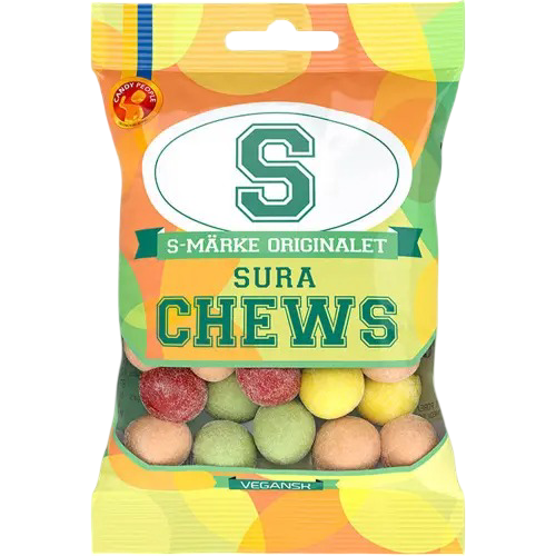 S-Märke Sura Chews 70 g