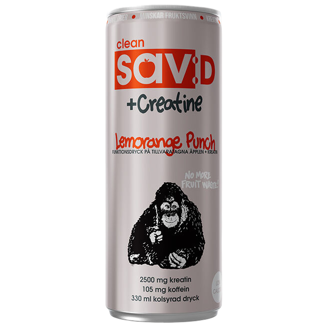 Clean Sav:D + Creatine Lemorange Punch 12 x 330 ml
