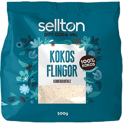 Sellton Kokos Flingor 500 g