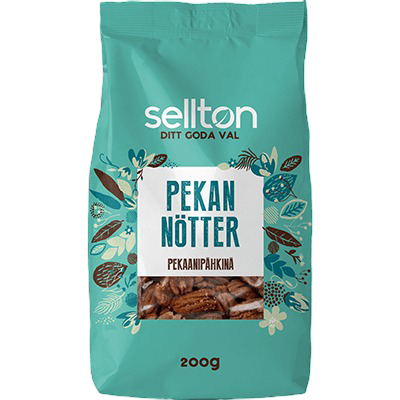 Sellton Pekannötter 200 g