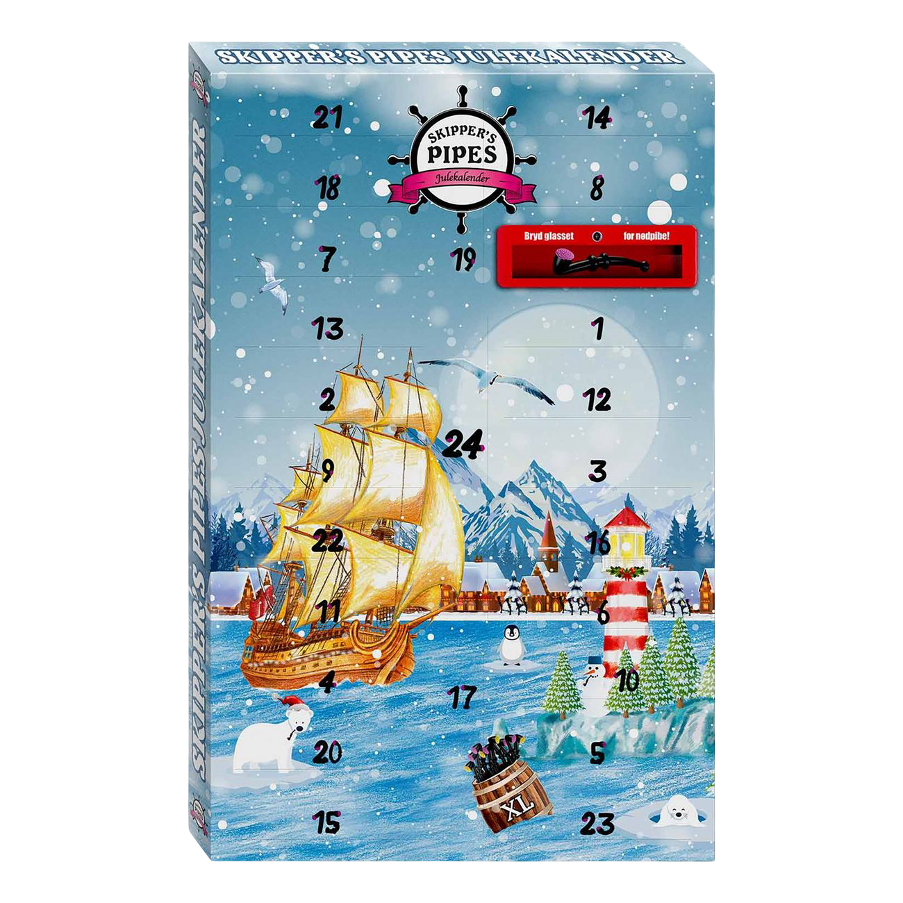 Skipper's Pipes Julkalender 452 g