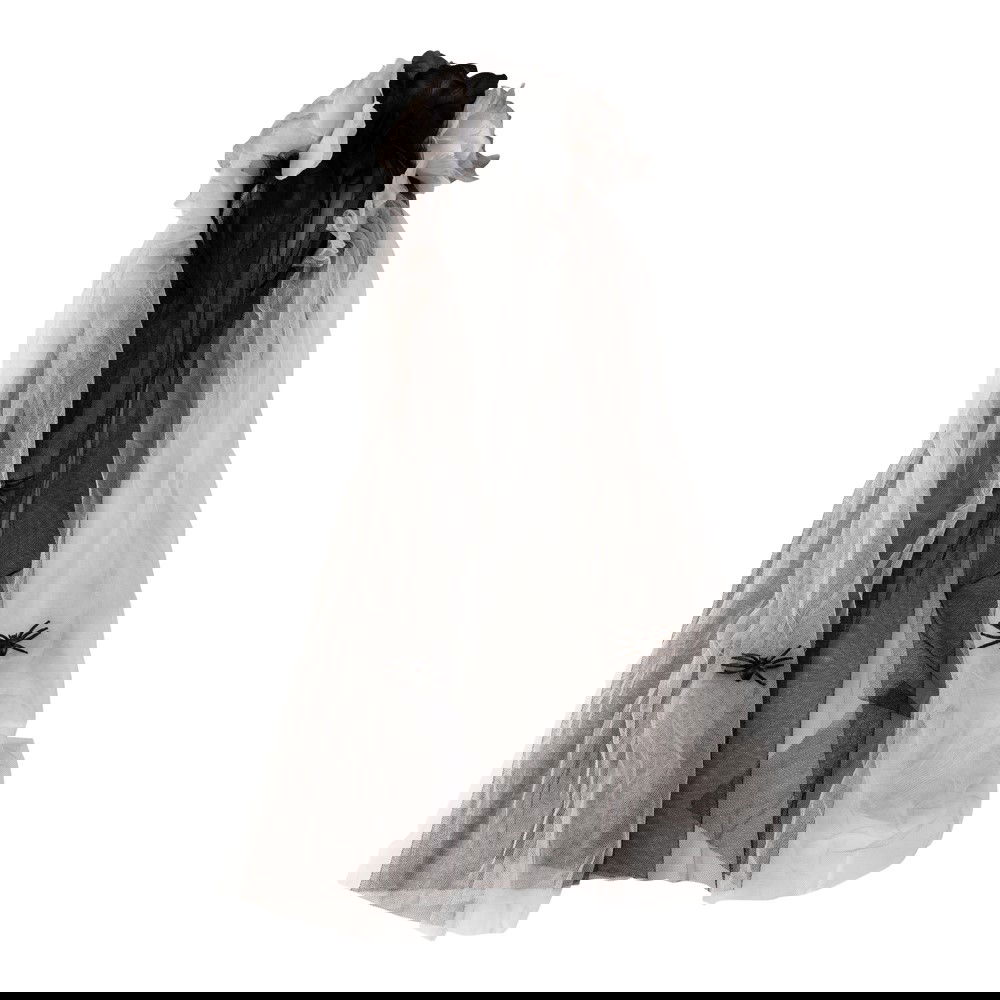 Halloweendiadem med Slöja