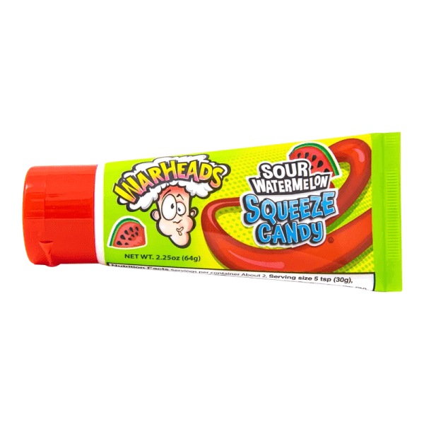 Warheads Squeeze Candy Sour Watermelon 64 g