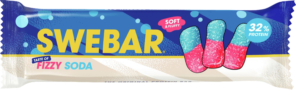 Swebar Fizzy Soda 55 g