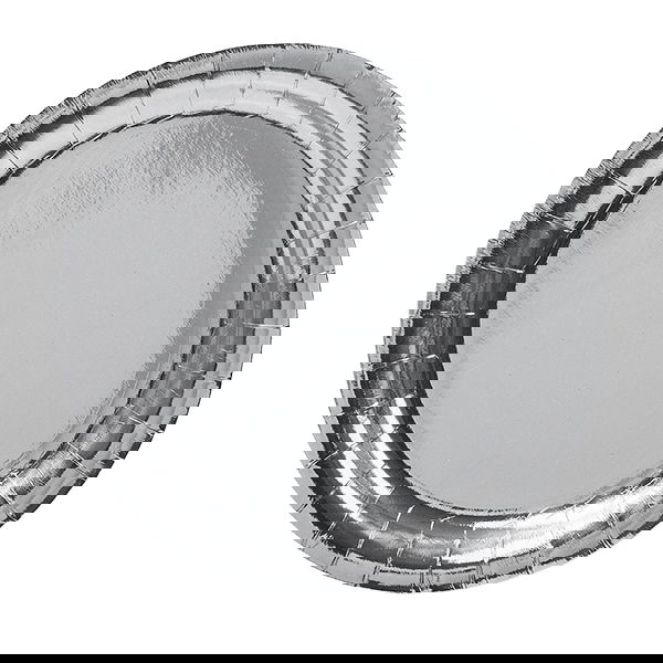Papperstallrikar Silver 8-Pack (23 cm och 18,5 cm)