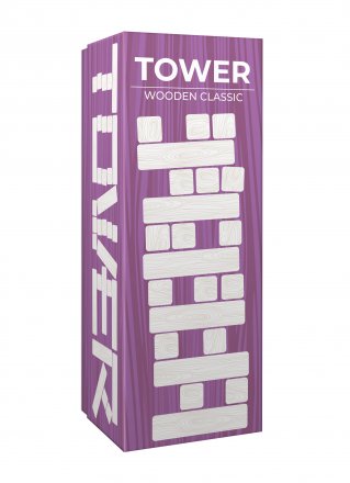 Tactic Tower Wooden Classic