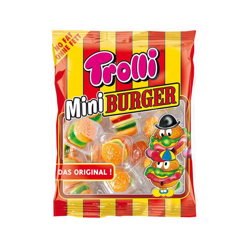 Trolli Party Burger Minis 170 g