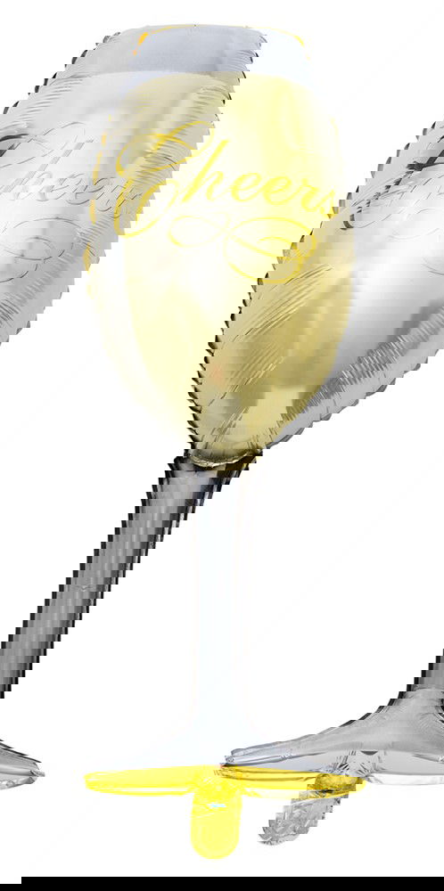 Folieballong Vinglas