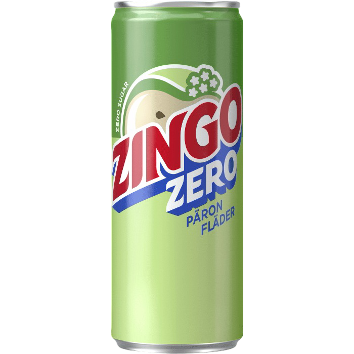 Zingo Zero - Päron Fläder 20 x 330 ml