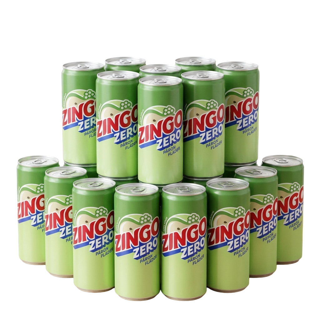 Zingo Zero - Päron Fläder 20 x 330 ml