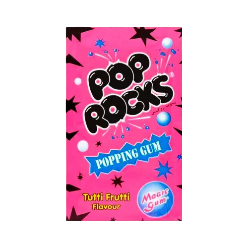 Pop Rocks Popping Gum Tutti Frutti 50 x 7 g