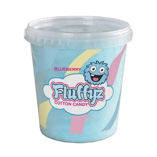 Fluffyz Cotton Candy Blueberry 6 x 50 g