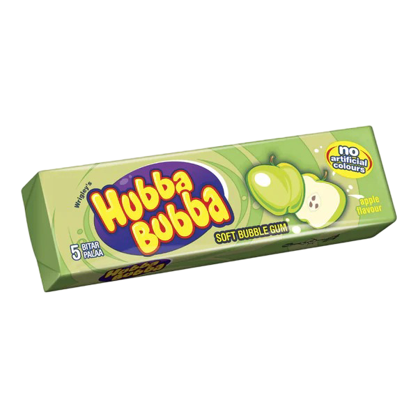 Hubba Bubba Apple Gum 20 x 35 g
