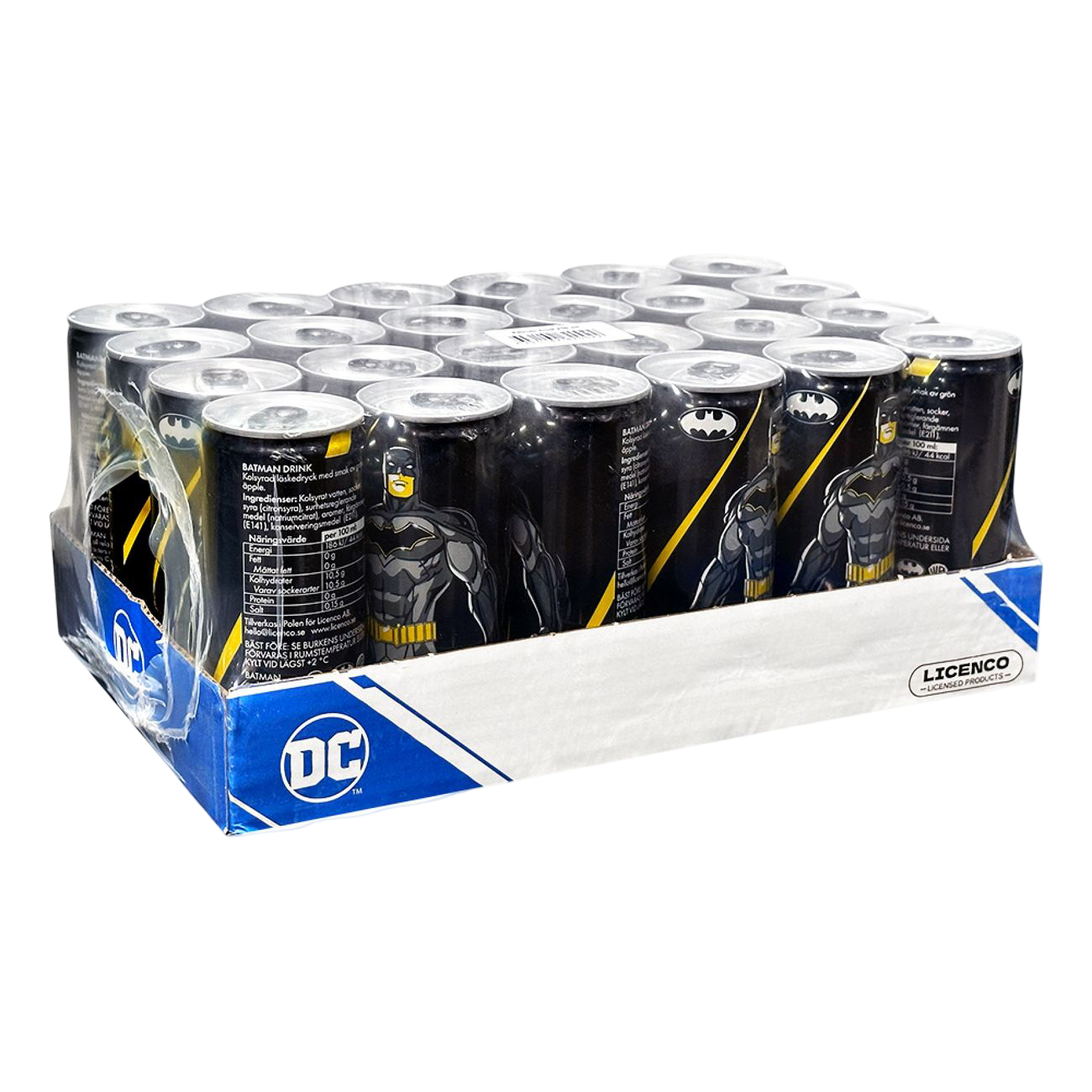 Batman Soda Drink Sour Green Apple 24 x 250 ml