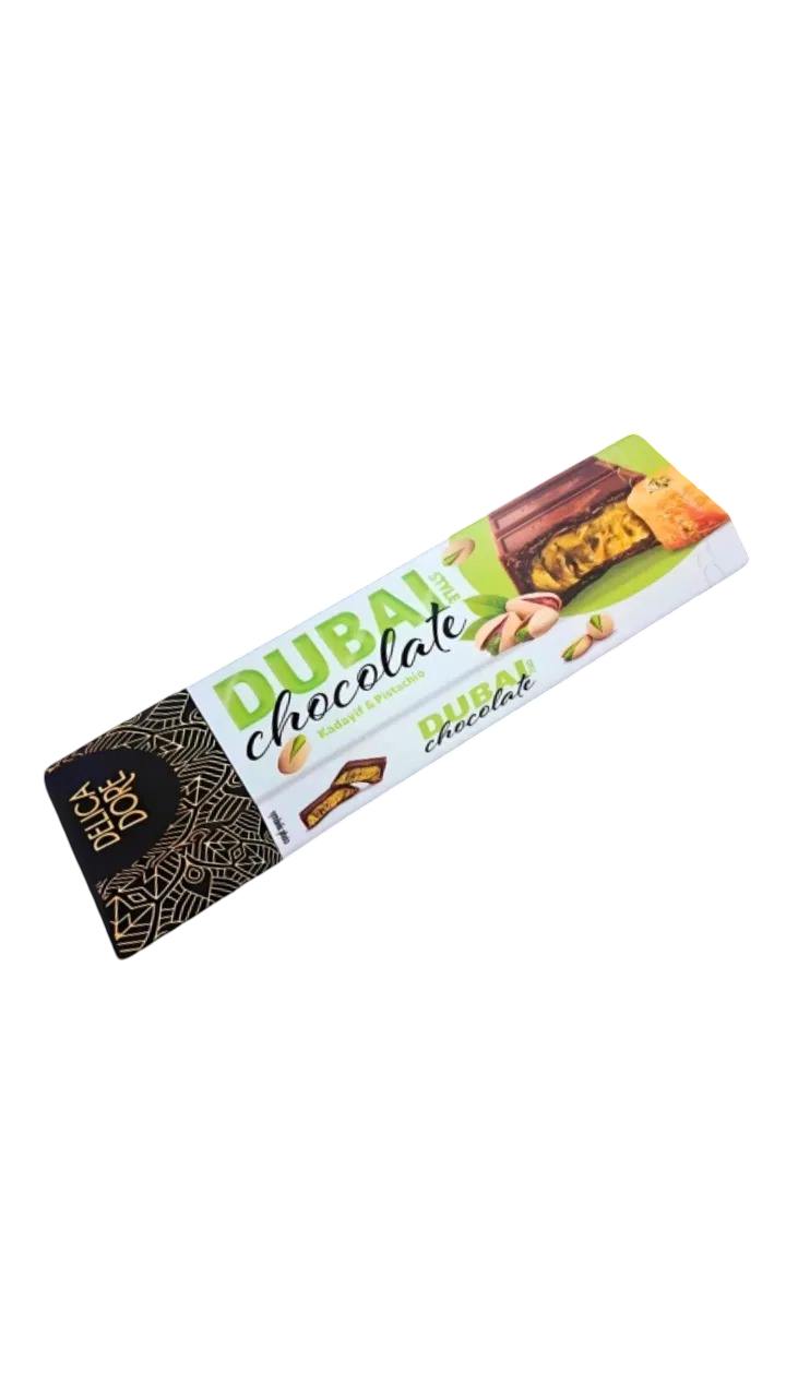 Delicadore Dubai Style Chocolate Kadayif & Pistachio 24 x 70 g