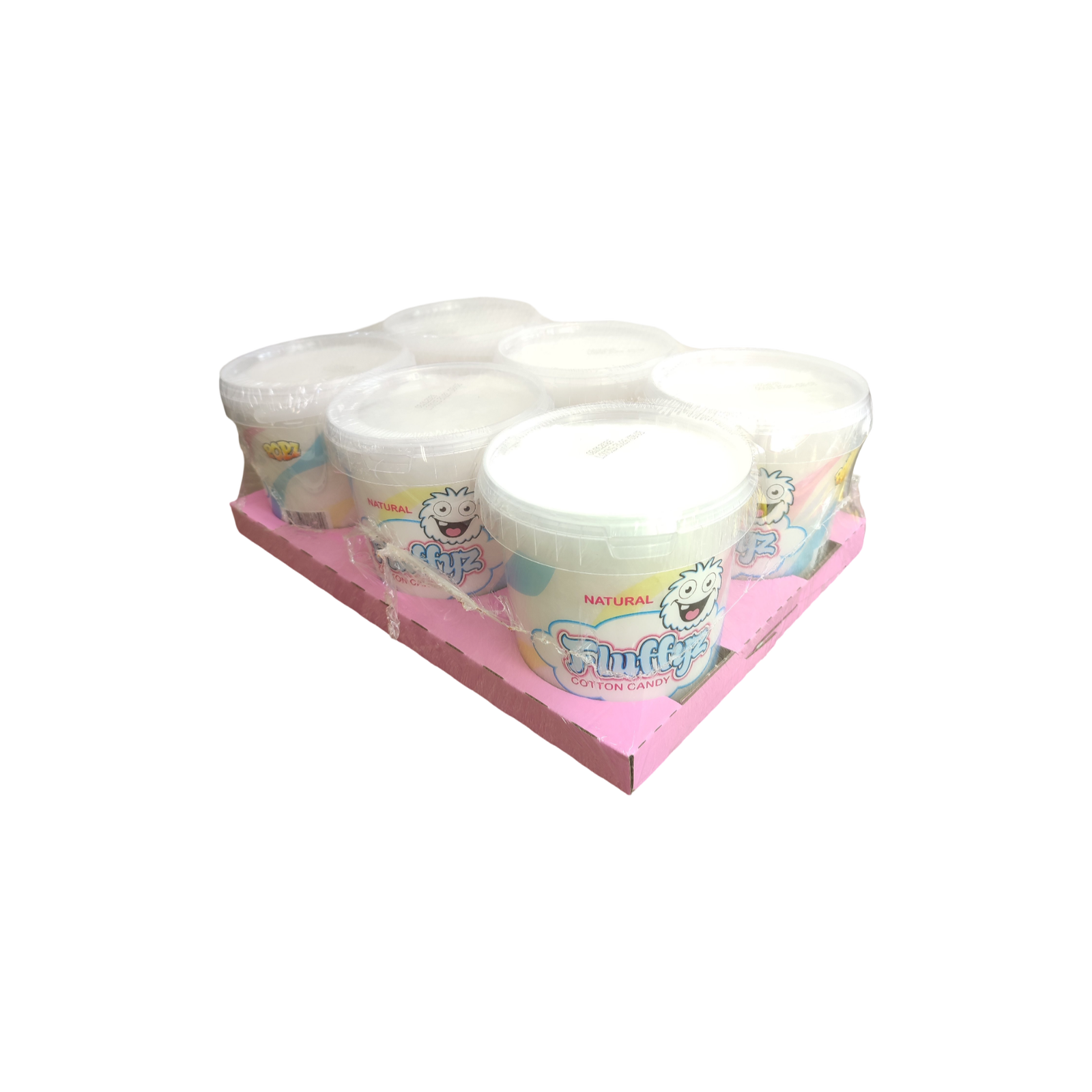 Fluffyz Cotton Candy Natural 6 x 50 g