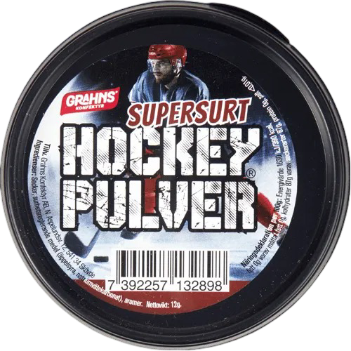 Grahns Hockeypulver Supersurt 60 x 12 g
