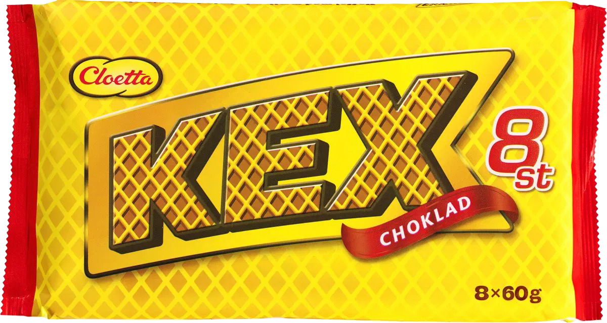 Cloetta Kexchoklad 8-pack 480 g