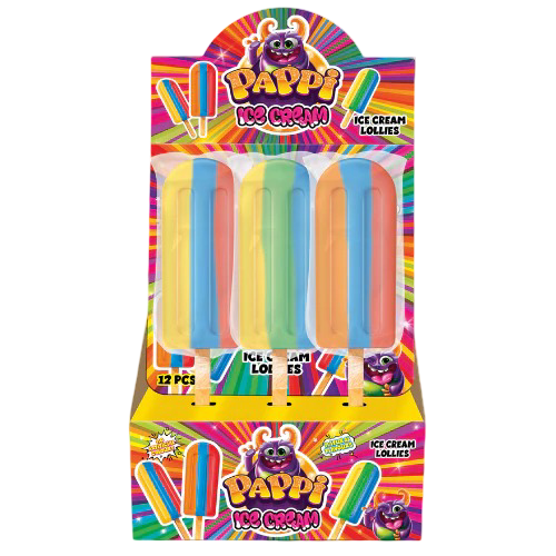 Pappi Ice Cream Lollies 12 x 50 g
