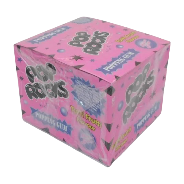 Pop Rocks Popping Gum Tutti Frutti 50 x 7 g