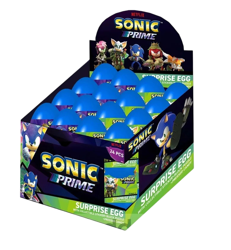 Sonic Prime Surprise Egg 24 x 17,5 g