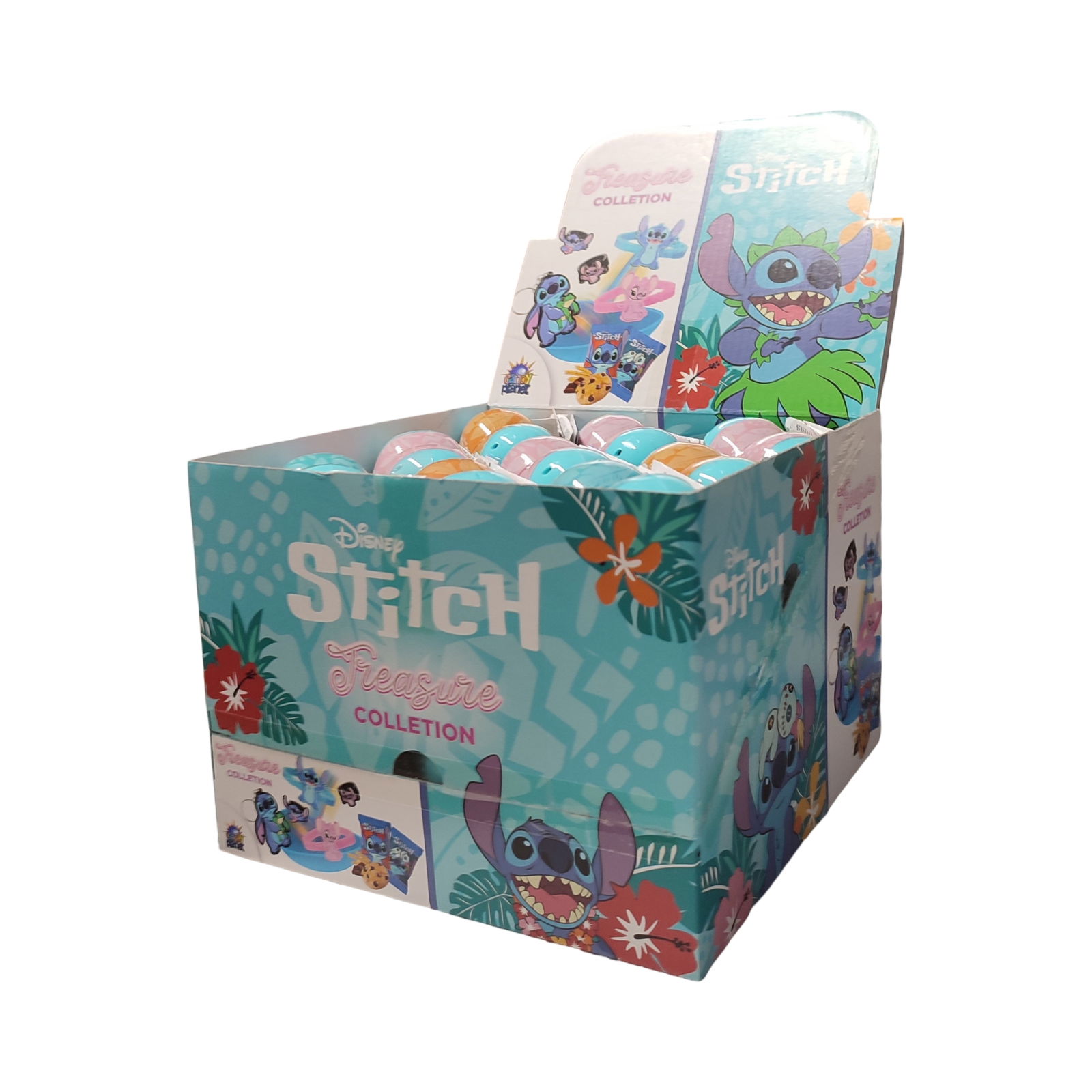 Stitch Överaskningshjärta med Chokladkaka 18 x 11 g