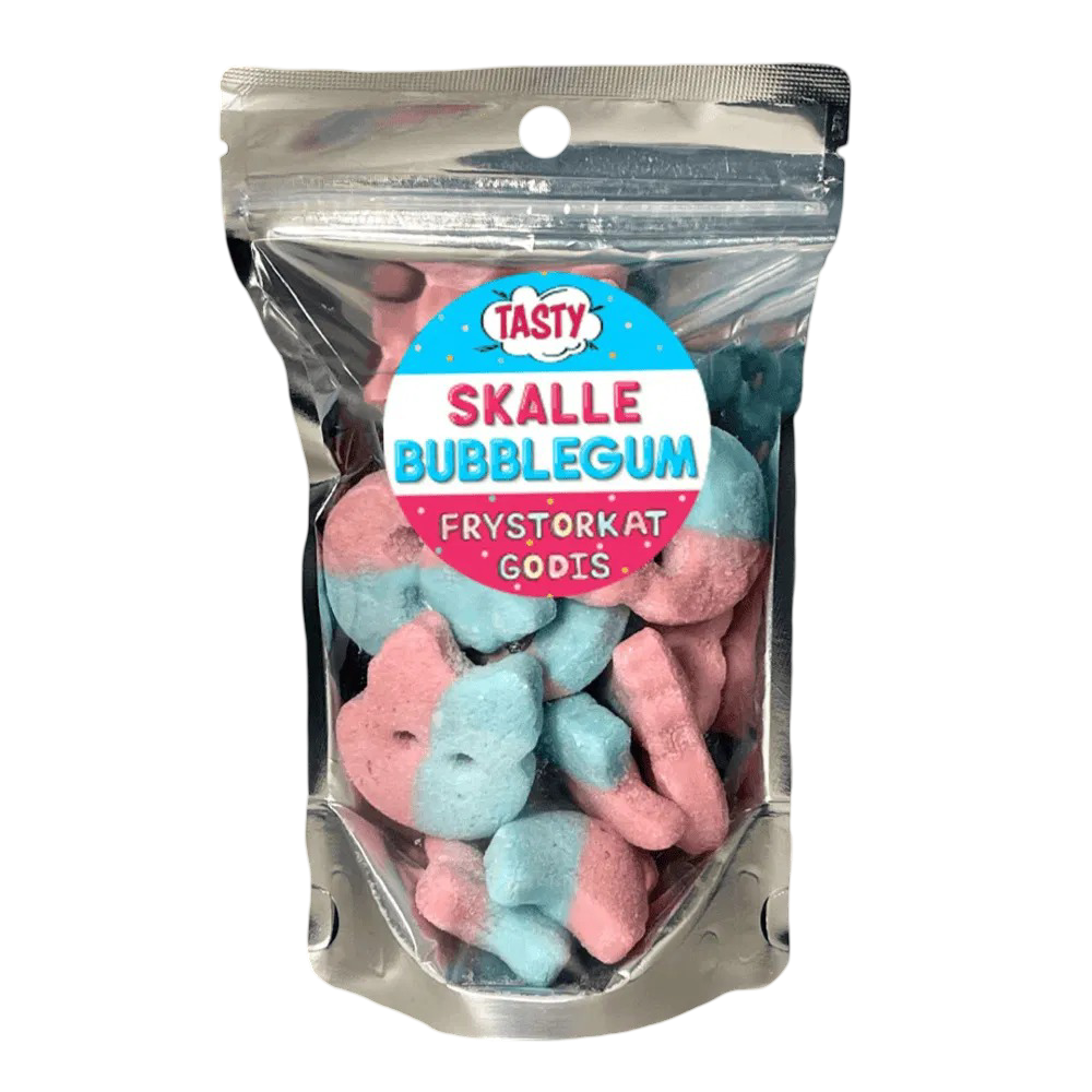 Tasty Frystorkat Skulls Bubblegum 20 x 50 g