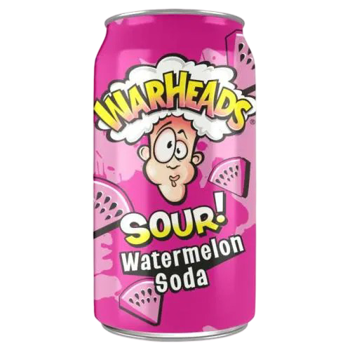 Warheads Sour! Watermelon Soda 12 x 355 ml