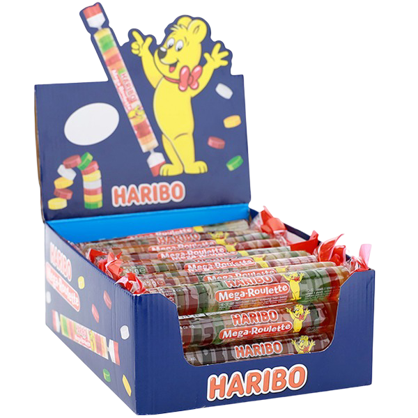 Haribo Mega Roulette Fruit 40 x 45 g