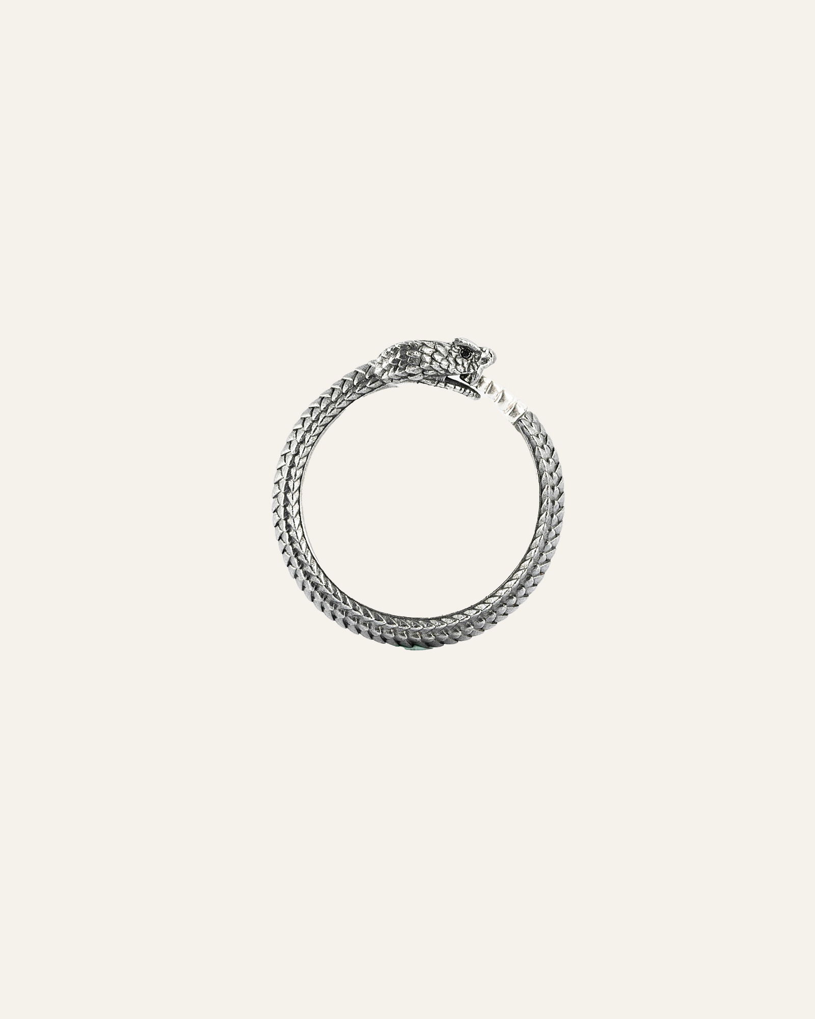 Ouroboros Ring Silver
