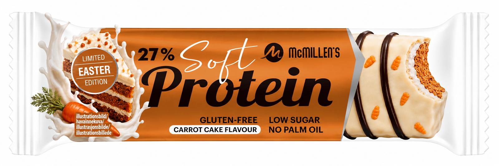 Carrot Cake Protein bar. Lansering påsken 2027!
