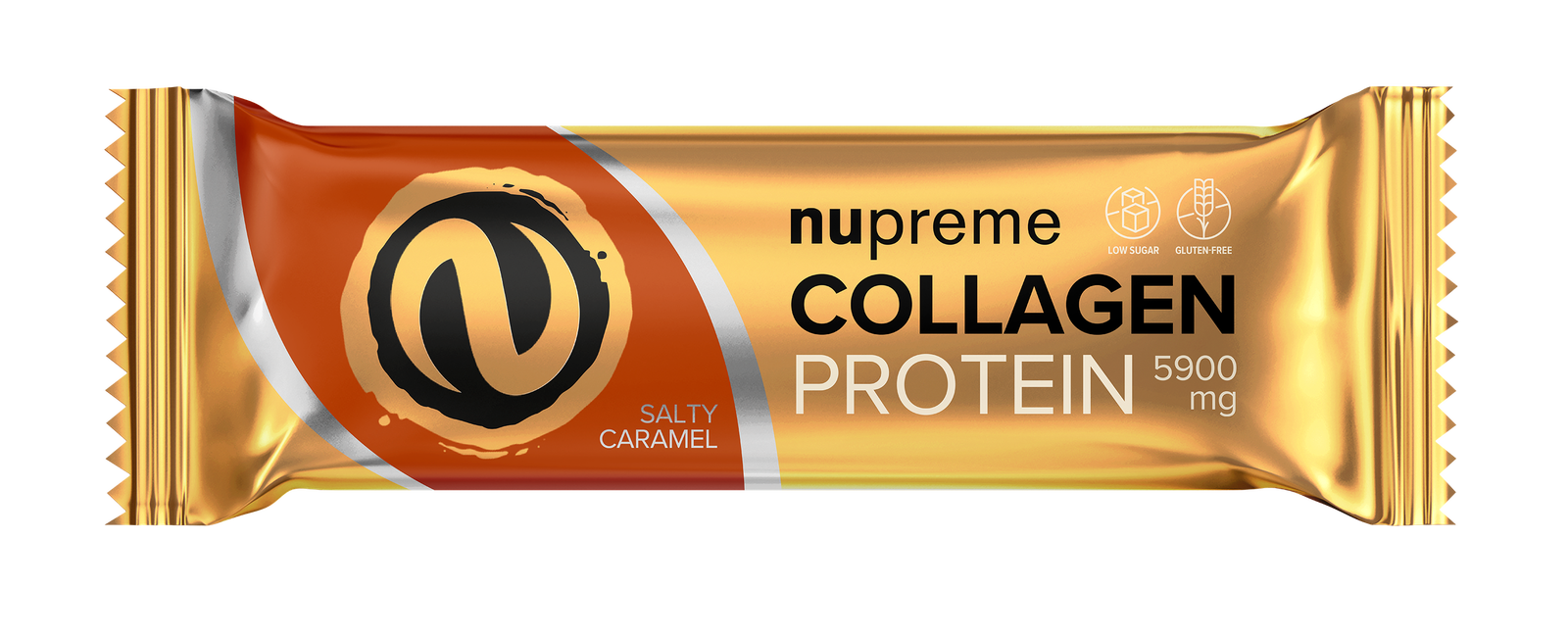 Proteinbar med kollagen saltad karamell 50g