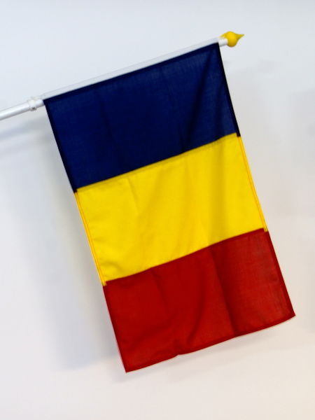 Rumäniens fasadflagga