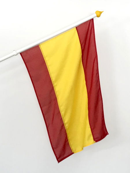 Spaniens fasadflagga utan stadsvapen