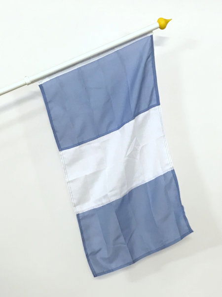 Guatemalas fasadflagga utan vapen