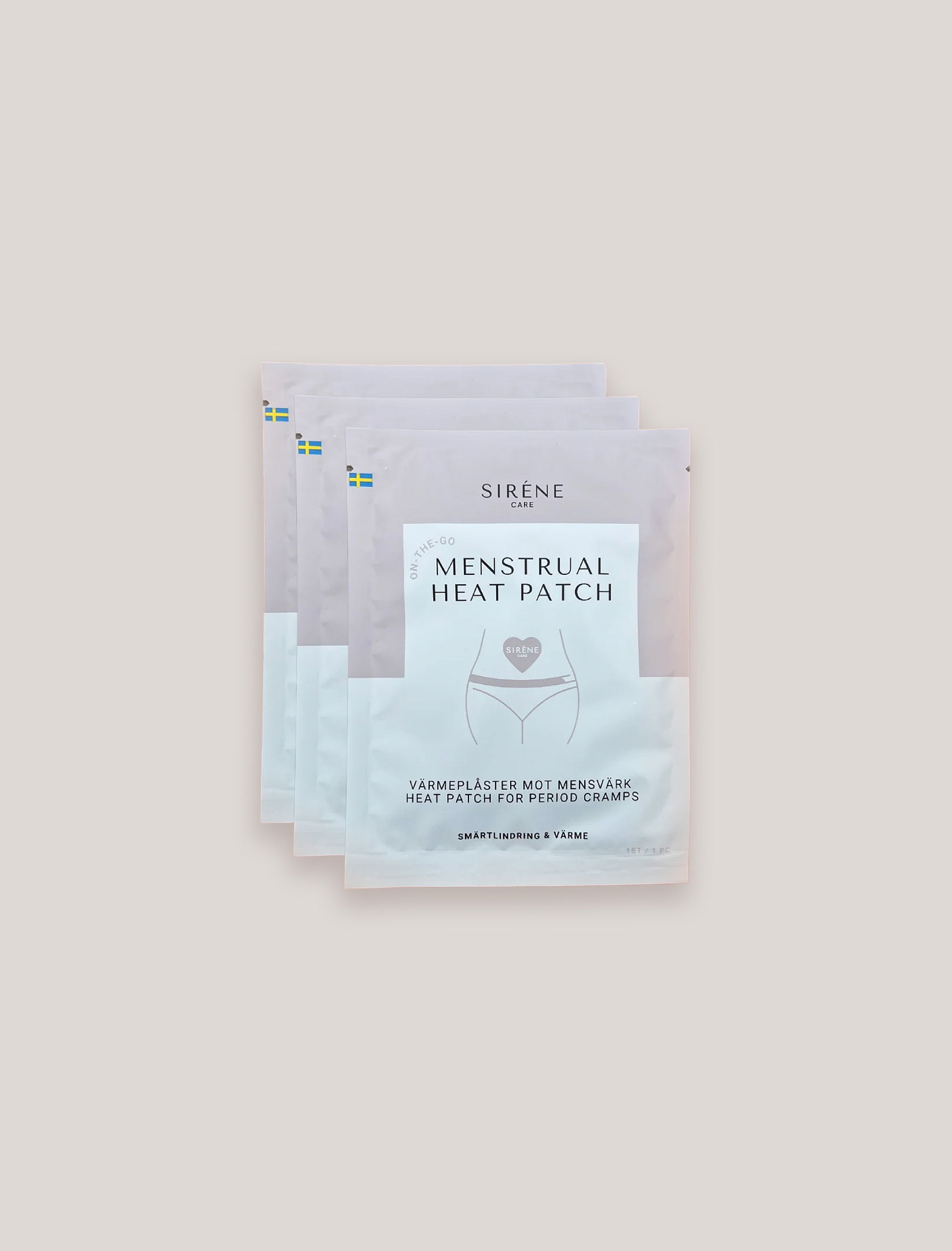 Värmeplåster Mot Mensvärk 3-pack