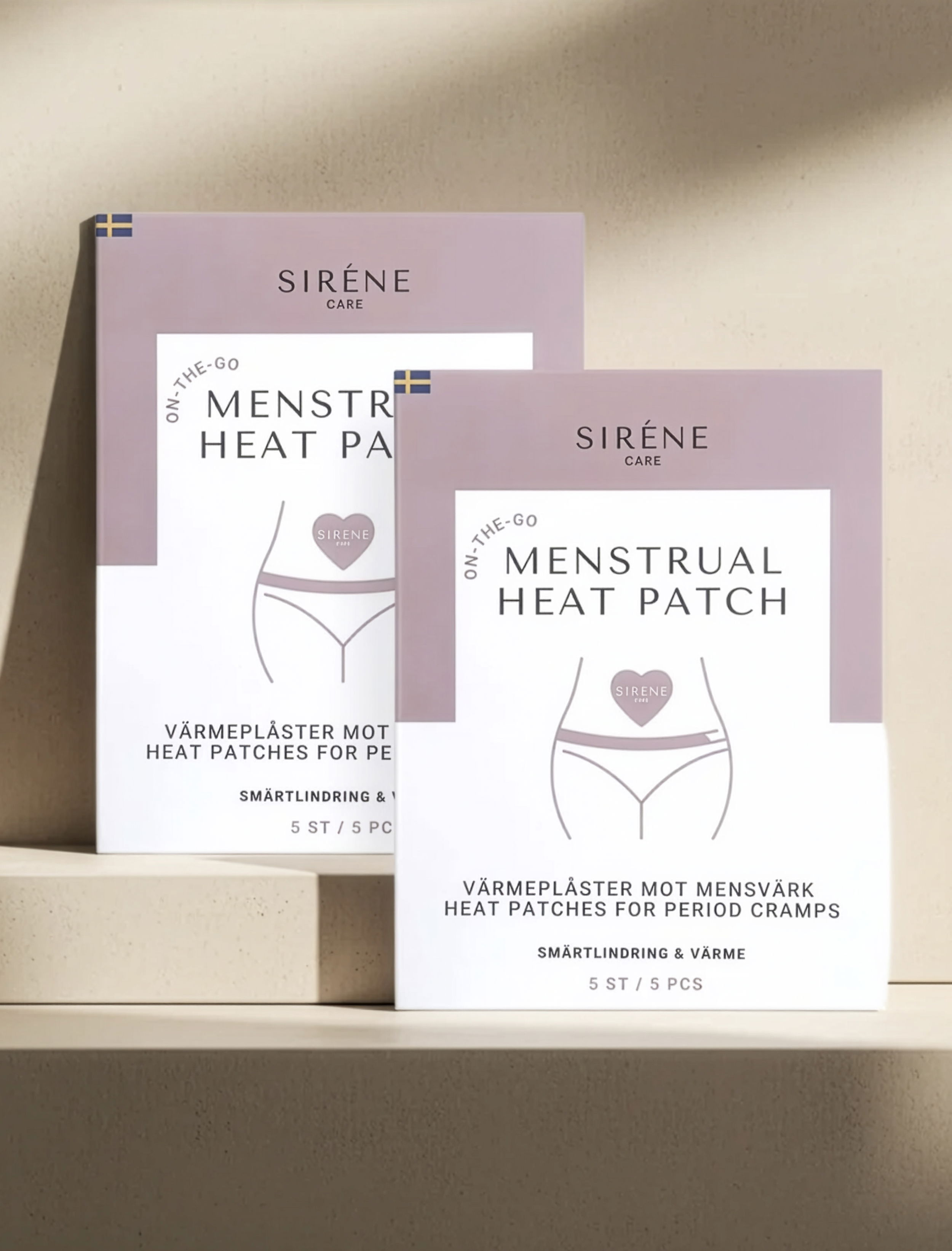 Värmeplåster Mot Mensvärk - Komfortpaket