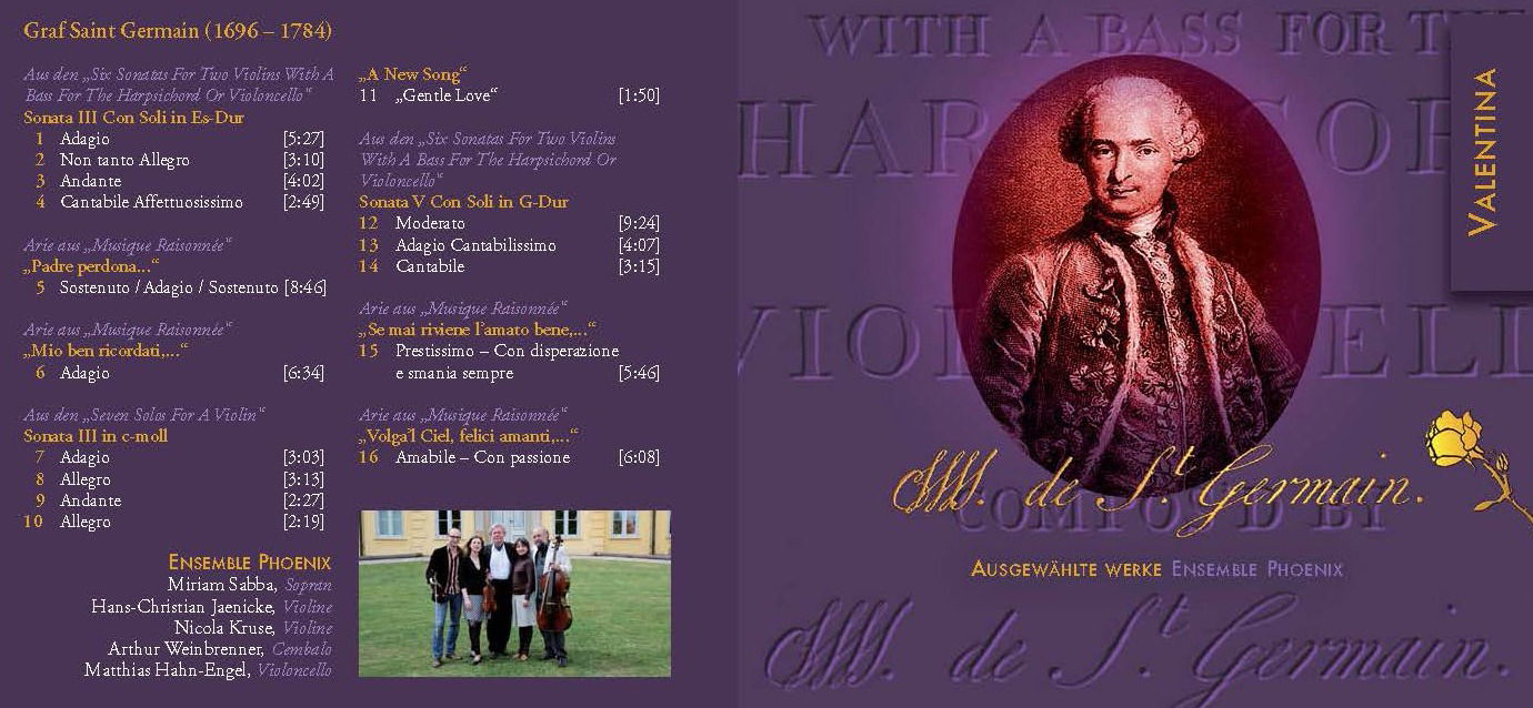 Musik av Greve de Saint Germain - CD3