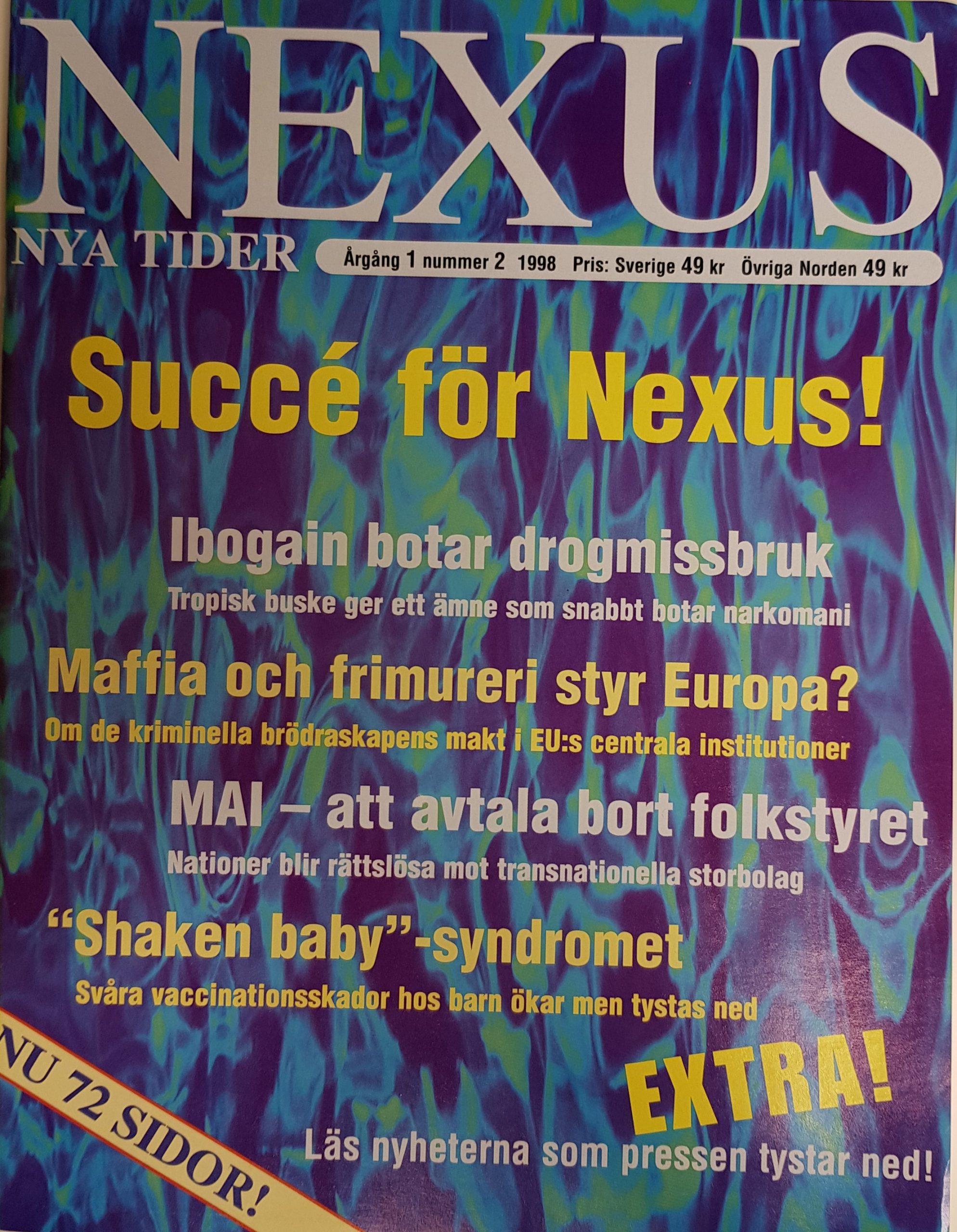 NEXUS Nya Tider Nr 2 1998