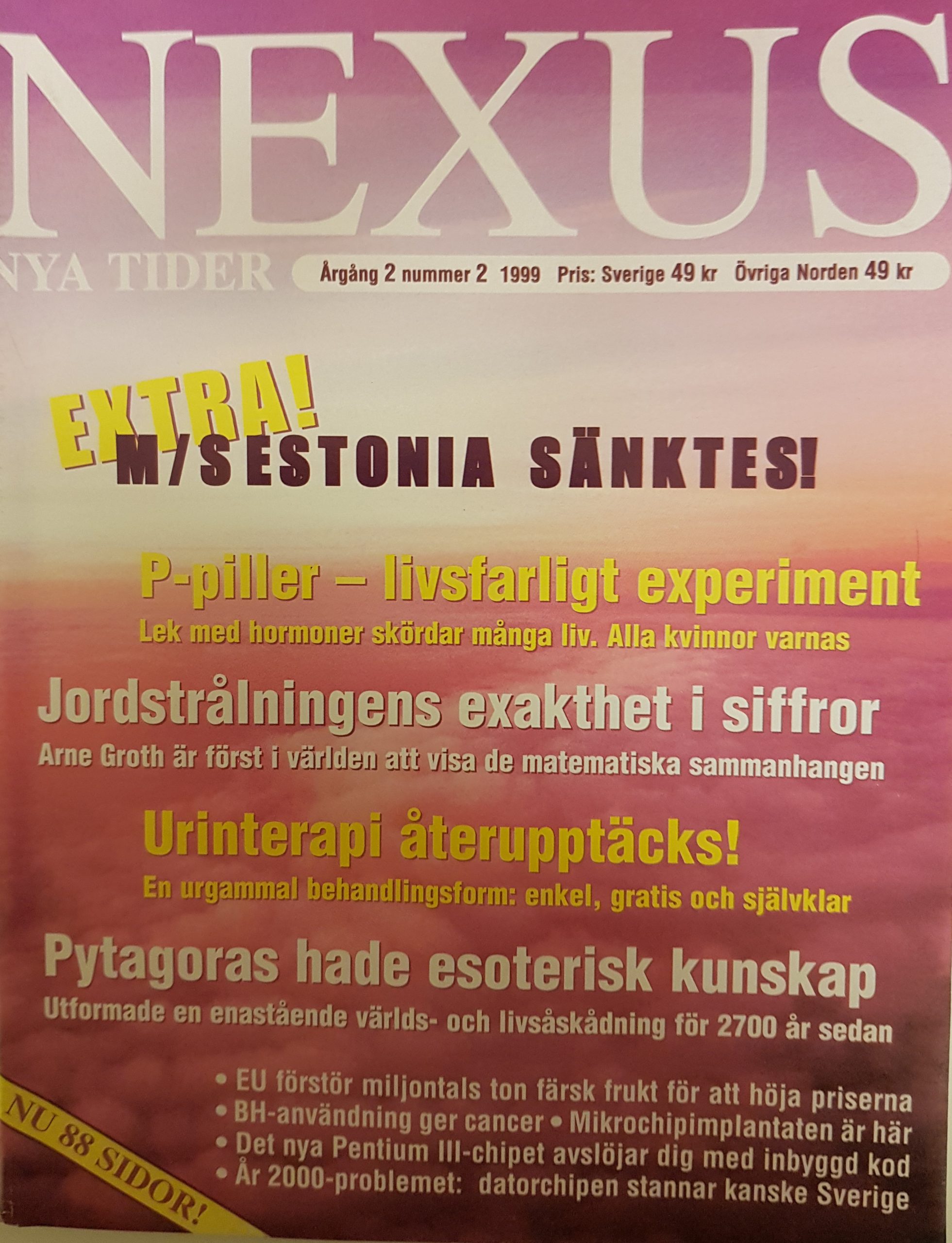 NEXUS Nya Tider Nr 2 1999