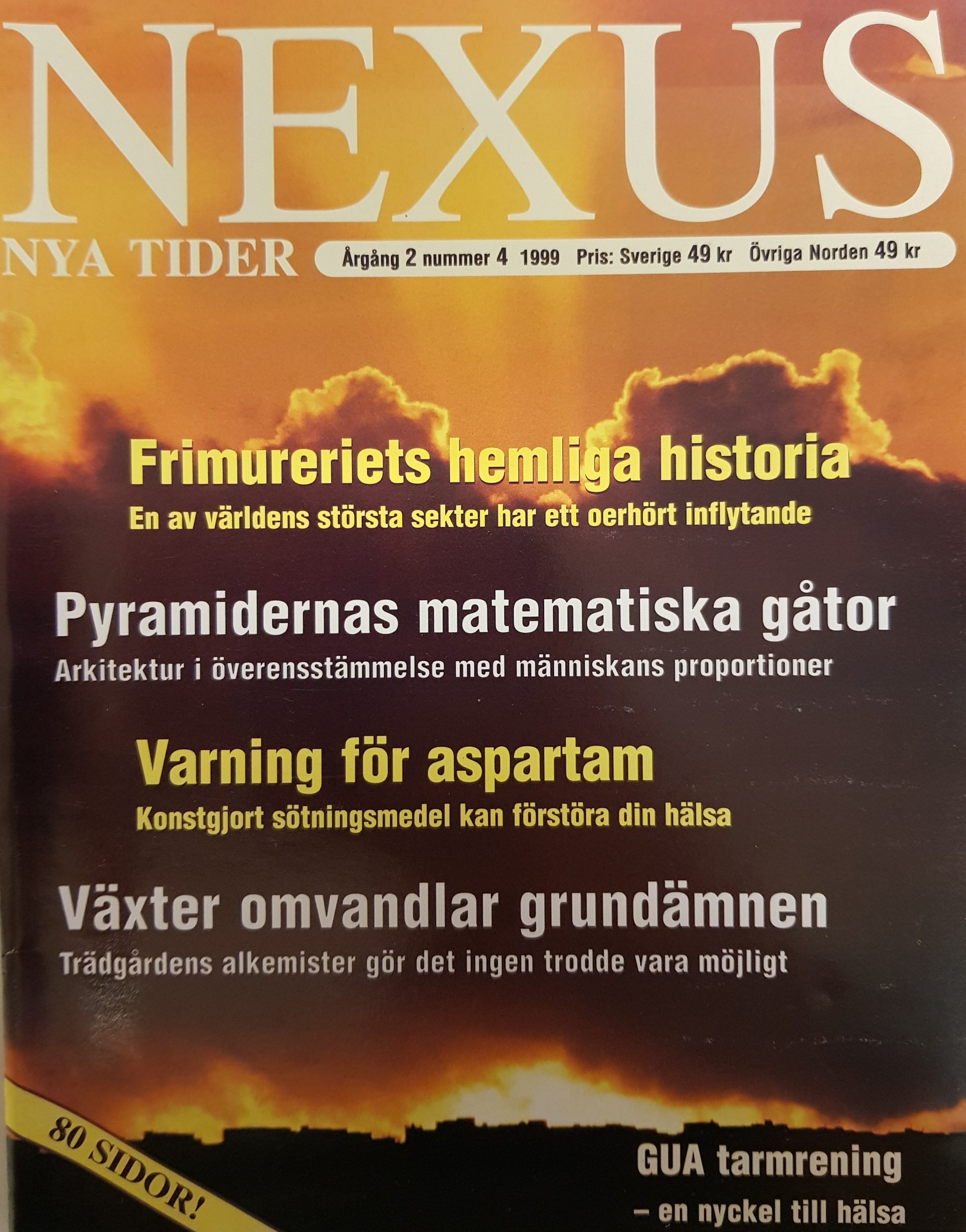 NEXUS Nya Tider Nr 4 1999