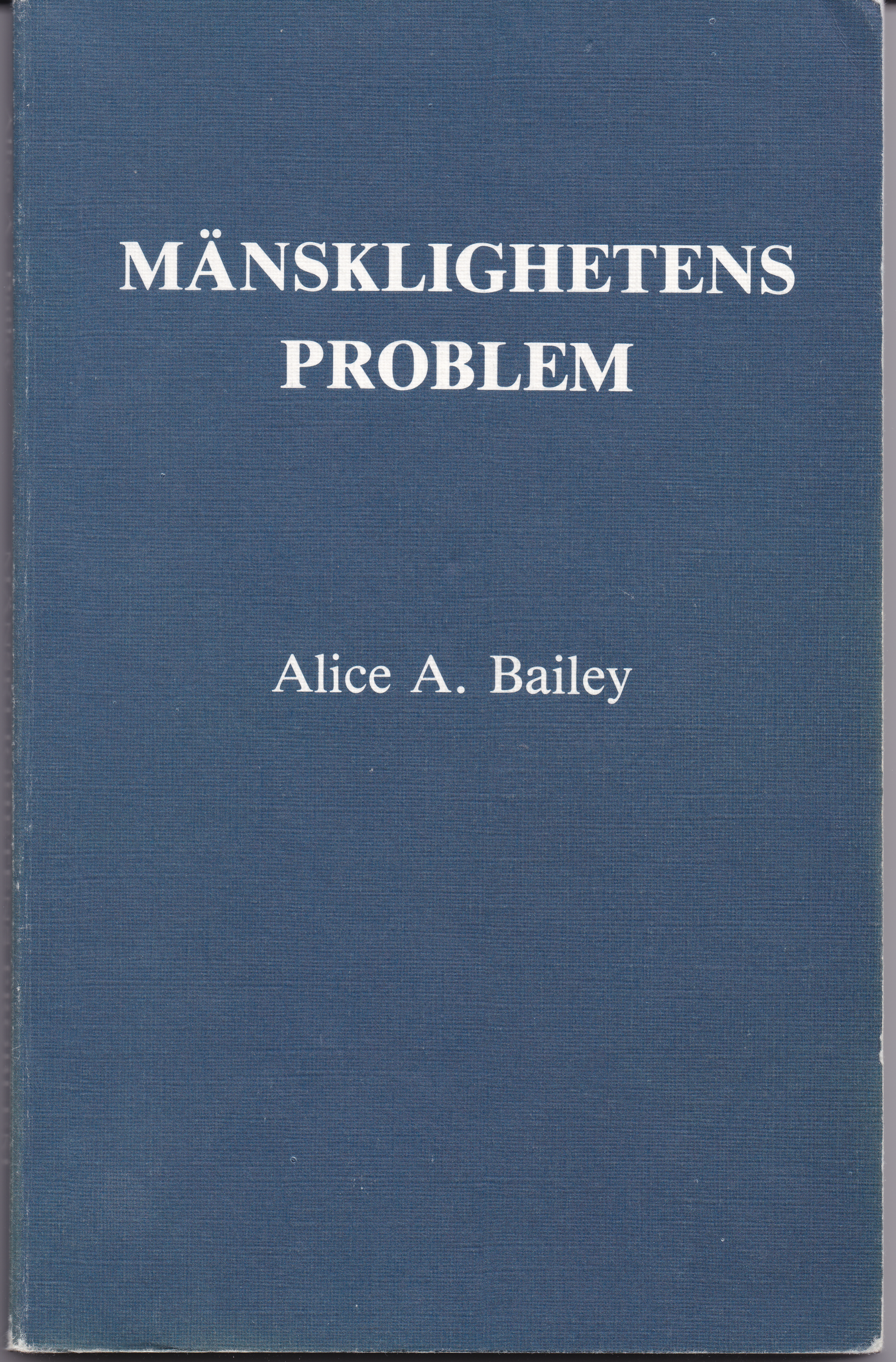 Mänsklighetens problem