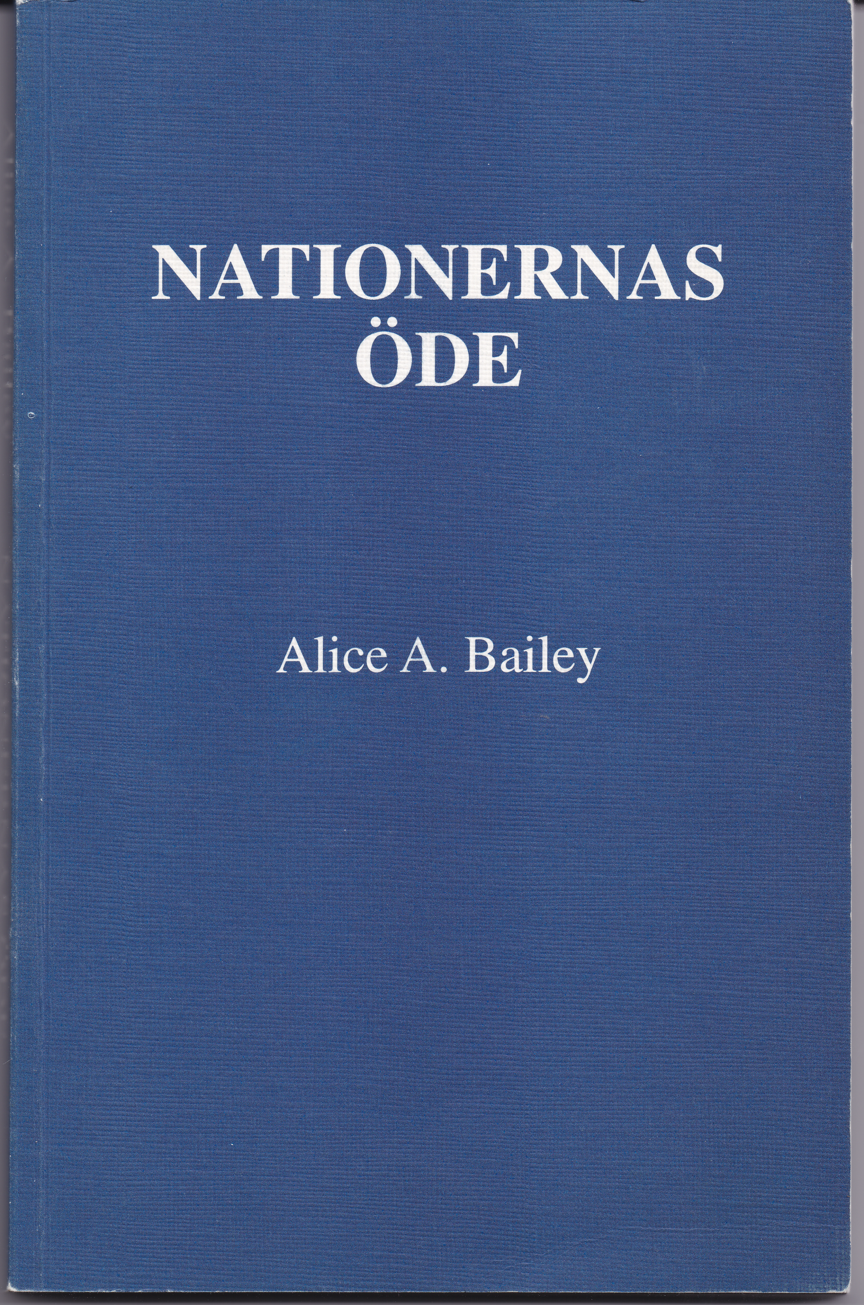 Nationernas öde