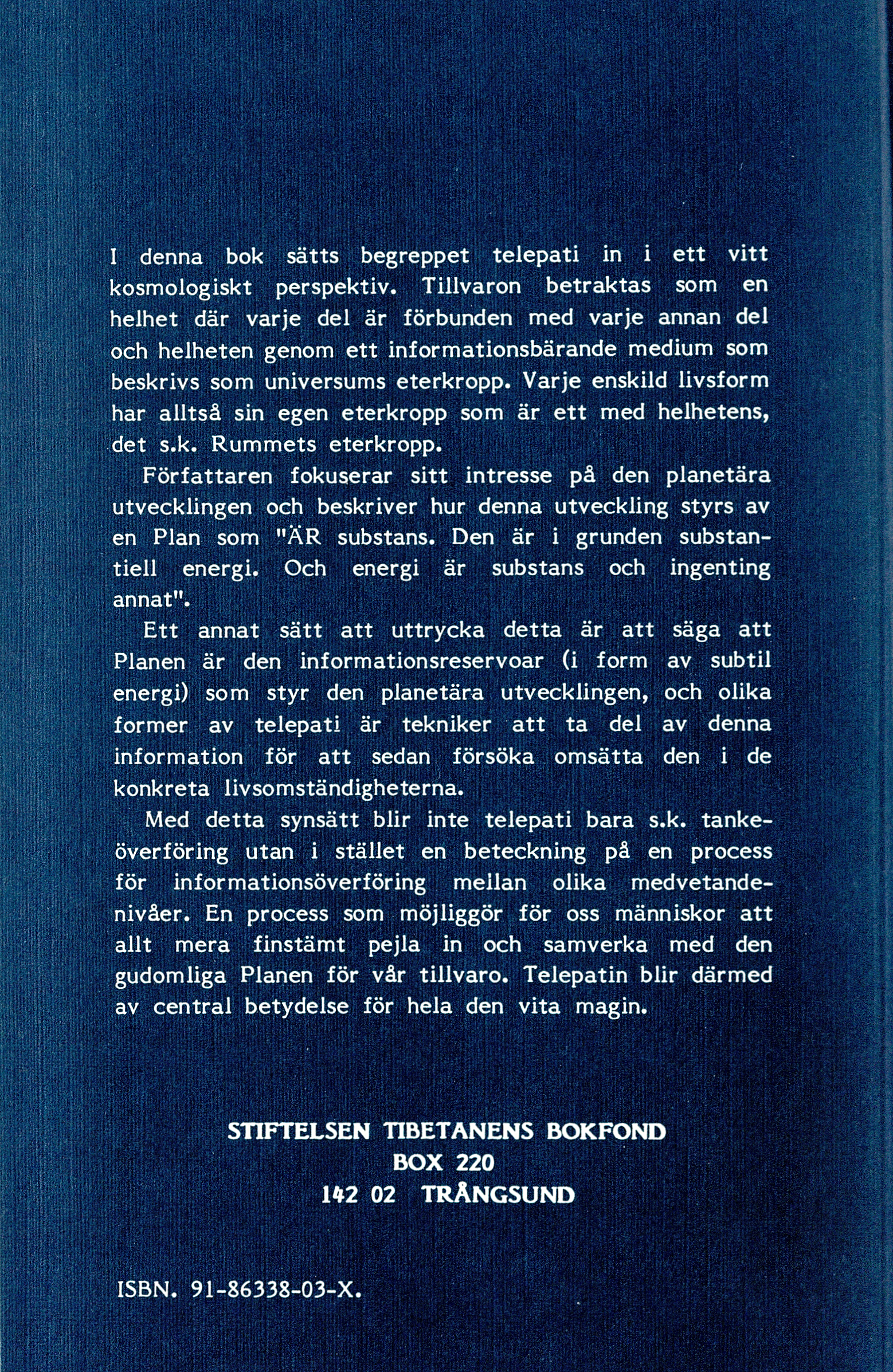 Telepati och eterkroppen
